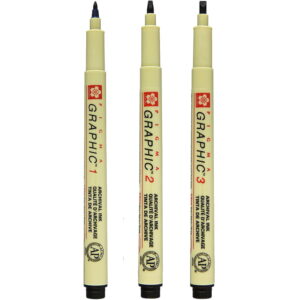 Marker Sakura Pigma Graphic 3 variante