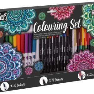 Set pentru colorat 33 piese CraftID CR5005/GE