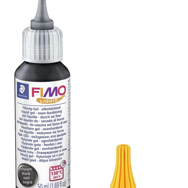 Gel lichid fixare negru FIMO